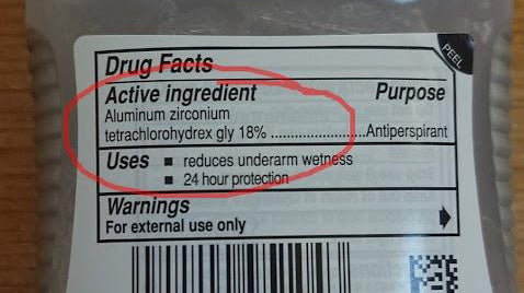 What's in a regulation? Not deodorant.